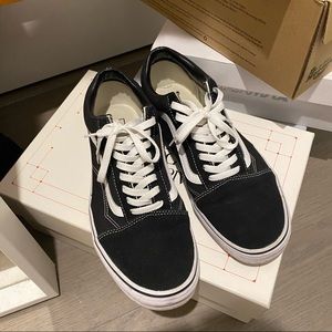 black Vans